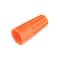Gardner Bender WireGard 3 Wire Connector, 22 to 14 AWG Wire, Steel Contact, Polypropylene Housing Material, Orange 16-003 - alternate 8